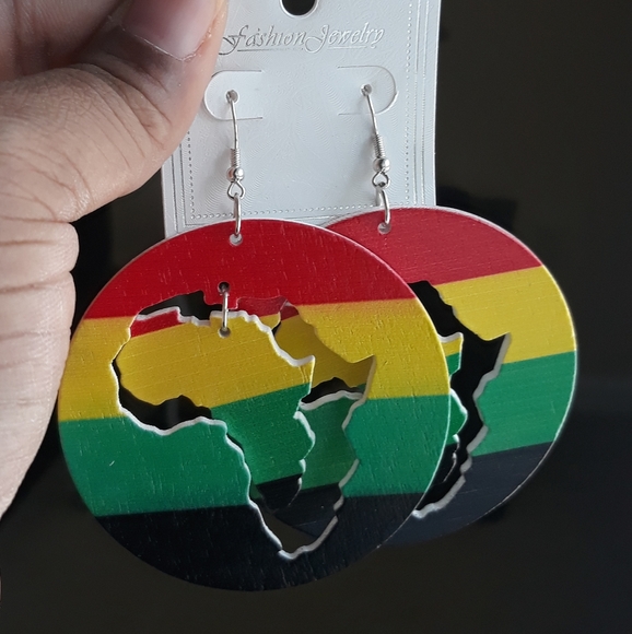 Africa earrings - Picture 2 of 6